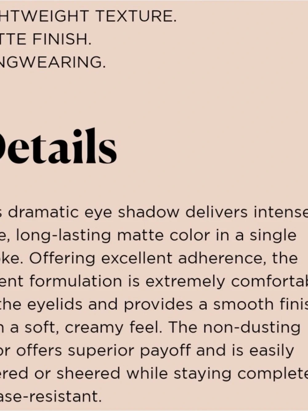 Full Size LAURA MERCIER Matte Eyeshadow Black Plum